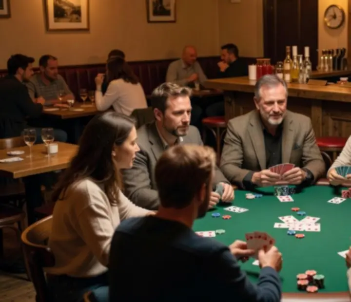 Friday evening poker warm-up at Kozosseghub365.